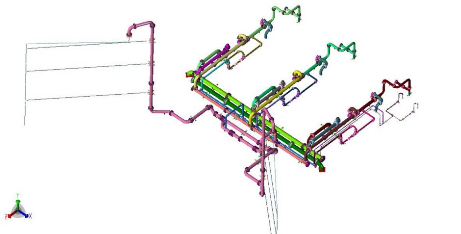 Piping Stress Analysis Of Group Gathering Station using CAESAR II