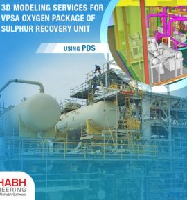 3D Modeling Services For VPSA Oxygen Package Of Sulphur Recovery