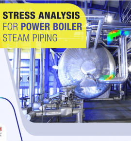 Boiler steam piping stress analysis and pipe support isometric drawings