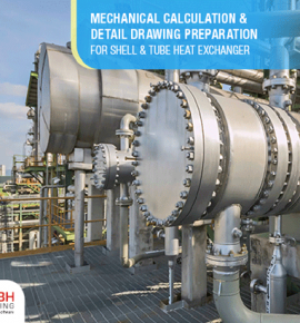 Shell and Tube Heat Exchanger GA Drawing