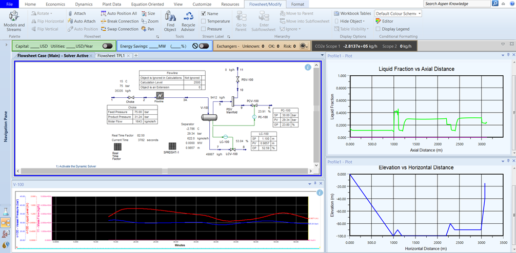 Piping Operation Simulation For Natural Gas Pipeline Cleaning